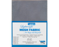 Netzstoff MESH by Annies, Zuschnitt  45 x 137 cm grau