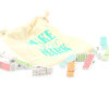 Holzklammern MAKE YOUR MARK von Moda Fabrics, pastell, Moda Fabrics