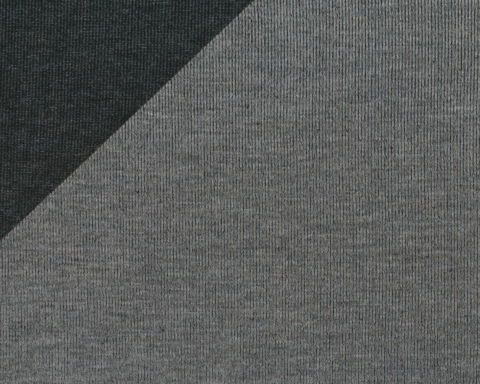 Doubleface-Viskose-Strick KIRSTEN, anthrazit