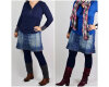 Damen-Schnittmuster Shirt mit Knopfleiste, lillesol women No.14