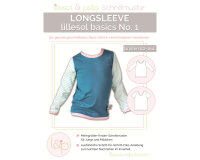 Kinder-Schnittmuster Shirt LONGSLEEVE, lillesol basics No.1