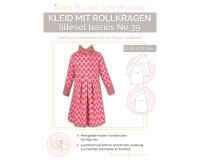 Kinder-Schnittmuster Kleid mit Rollkragen, lillesol basics No.39