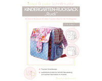 Taschen-Schnittmuster Kindergarten-Rucksack RUDI, lillesol