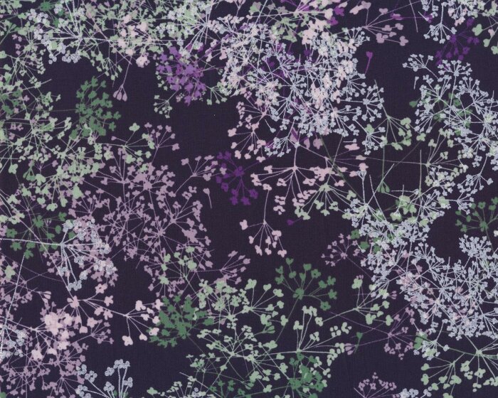 Patchworkstoff ESSENCE OF PEARL, Schleierkraut, pflaume