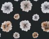 Patchworkstoff ESSENCE OF PEARL, Blumen, schwarz