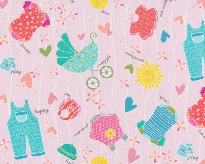 Patchworkstoff MY LITTLE SUNSHINE, Baby-Sachen