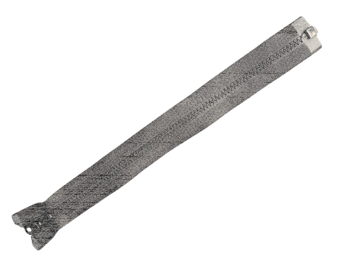 YKK Reißverschluss KUNSTSTOFFZAHN SCHMAL, teilbar schwarz 40 cm