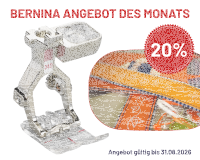 BERNINA Rücktransportfuß mit transparenter...
