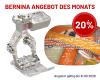 BERNINA Rücktransportfuß mit transparenter Sohle # 34D