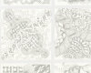 90-cm-Panel Patchworkstoff TANGLE TIME, silber