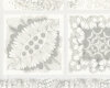 90-cm-Panel Patchworkstoff TANGLE TIME, silber