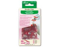 Stoffklammern Wonder Clips, rot, Clover 50 Stück