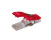 Stoffklammern Wonder Clips, rot, Clover 50 Stück