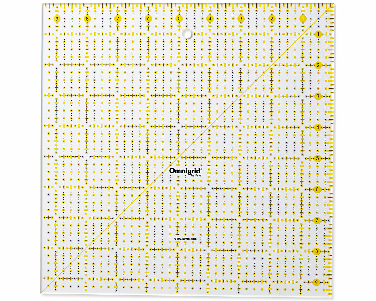 Patchwork-Lineal OMNIGRID, 9,5 x 9,5 inch, Prym, 29,00