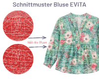 Damen-Schnittmuster Bluse EVITA, lillesol women No.20