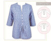 Damen-Schnittmuster Bluse EVITA, lillesol women No.20