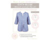 Damen-Schnittmuster Bluse EVITA, lillesol women No.20