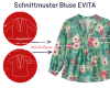 Damen-Schnittmuster Bluse EVITA, lillesol women No.20