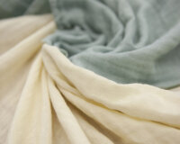 Bio-Baumwollstoff DOPPEL-MULL, mintgrün, C. Pauli