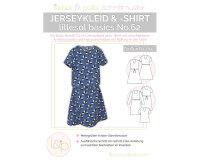 Kinder-Schnittmuster Jerseykleid & Shirt, lillesol basics No.62