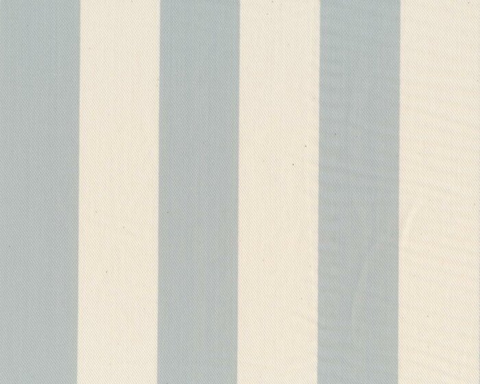 Überbreiter Dekostoff aus Baumwolle CELTA ABEIJA, Streifen, hellblau