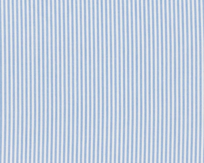 60 cm Reststück Westfalenstoff, Webstoff CAMBRIDGE, Vichystreifen, himmelblau-weiß
