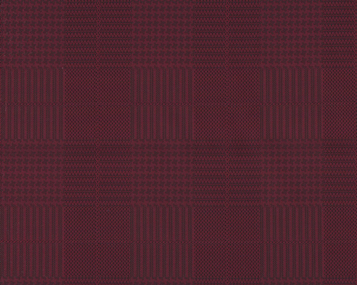 Jacquard-Futterstoff TIVOLI PRINCIPE DI GALLES, Glencheck, weinrot