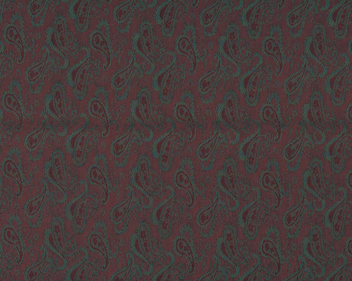 Lg One Pr Custom Lined DRAPES Picture Window Red Green Stripe