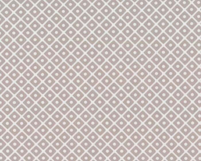 Westfalenstoffe KYOTO, Rauten mit Punkt, natur-wollweiß