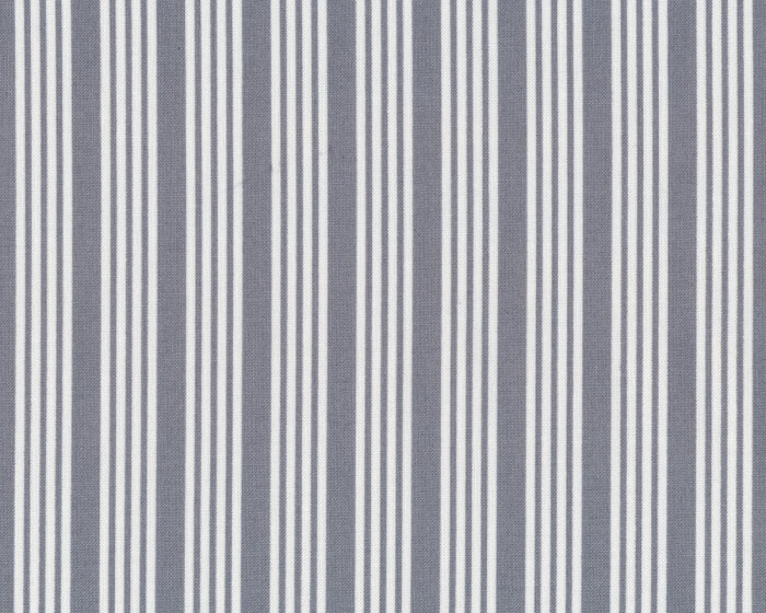 Patchworkstoff THE GOOD LIFE, Streifen, grau, Moda Fabrics