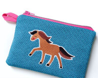 Jacquard-Strick KNIT KNIT, Grobmaschen-Optik, fuchsia, Albstoffe