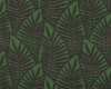 Deko-Baumwollstoff TAIGA, Blätter, dunkelgrün