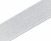 Gummiband ELASTIKBUND, glitzer metallic, Prym weiß-silber 25 mm