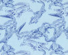 Baumwolljersey CROCODILES, Krokodile, hellblau