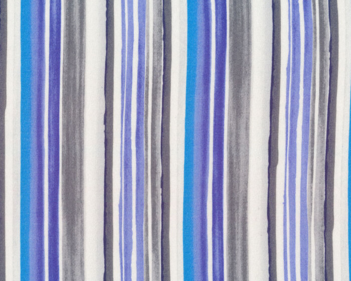 Viskosejersey VIOLETTA, Streifen, ultramarinblau