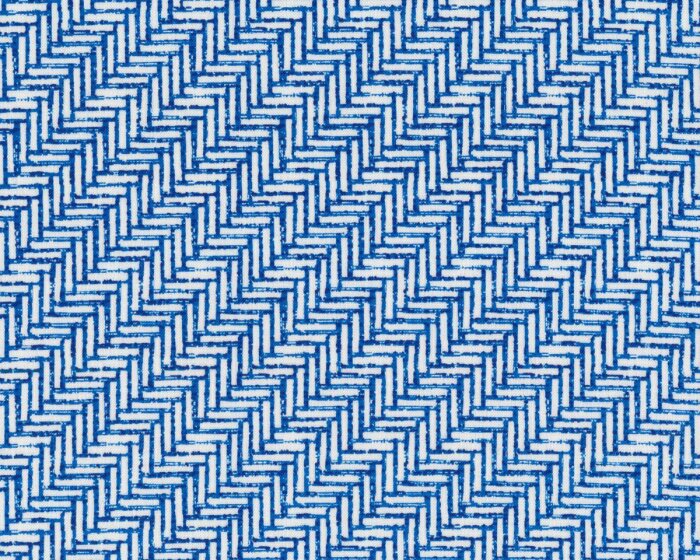 Patchworkstoff PALERMO, Fischgrat-Muster, blau