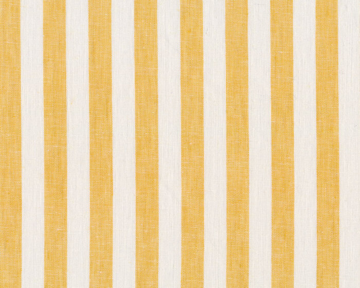 Halbleinenstoff DANDY, Streifen, pastellgelb