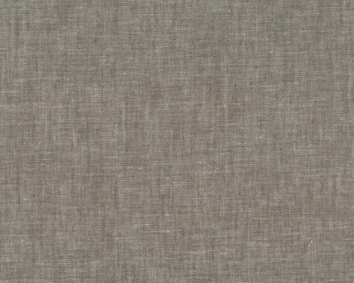 Halbleinenstoff DANDY UNI, natur dunkel meliert