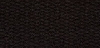 Gurtband aus Baumwolle FARBIG schwarz 25 mm