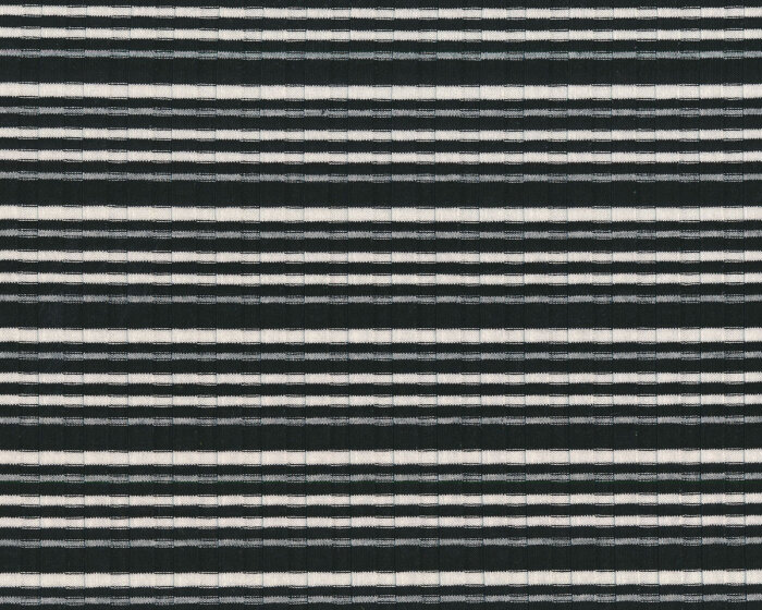 Viskose-Rippenjersey OSIRIDE, Streifen, schwarz