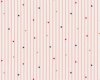 Bio-Popeline FLORENCIA, Sternchen und Streifen, rosa