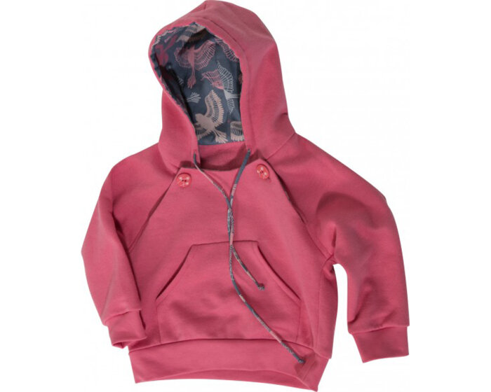 Zwischenmass Schnittmuster KAPUZENPULLI für Kinder Kind (86-104)