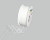 15 m Spitzenband, beidseitige Bogenkante, 36 mm, weiß