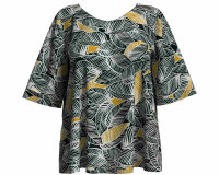 Zwischenmass Schnittmuster BLUSE MIT V-AUSSCHNITT 168 M...