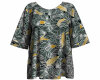 Zwischenmass Schnittmuster BLUSE MIT V-AUSSCHNITT 168 M (Mittlerer Umfang)