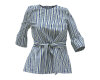 Zwischenmass Schnittmuster BLUSE MIT SCHÄRPE