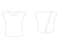 Zwischenmass Schnittmuster PULLUNDER 168 K (Kleiner Umfang)