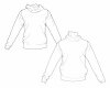 Zwischenmass Schnittmuster PULLOVER (Unisex) 168 M (Mittlerer Umfang)