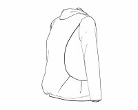 Zwischenmass Schnittmuster SCHWANGERSCHAFTS-PULLOVER