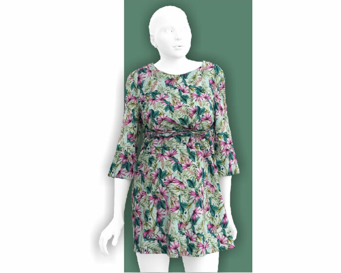 Zwischenmass Schnittmuster SCHWANGERSCHAFTS-BLUSE